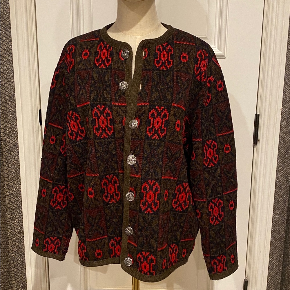 Adam Womens Cardigan 100% Pure Wool